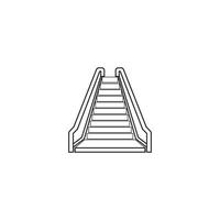 vector de icono de escaleras