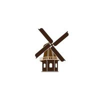 Windmill logo  vector