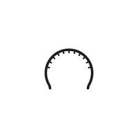 Hair band icon vector