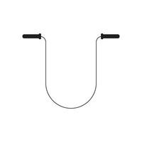 jump rope icon vector