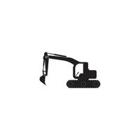 excavator icon  vector