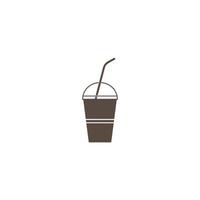 coffee cup icon vector