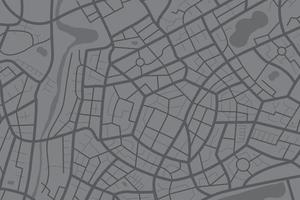 Aerial clean top view of the city map with street and river 010 vector