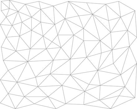 Geometric triangle pattern background vector