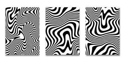 striped black white background Vector illustration