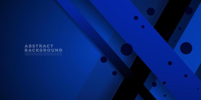 Modern geometry abstract background with dark blue background design. Vector Eps10
