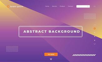 Abstract background design. Landing page template. Website template. Eps10 vector. vector