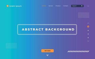 Abstract background design. Landing page template. Website template. Eps10 vector. vector