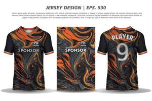 diseño de jersey camiseta de sublimación patrón geométrico premium increíble colección de vectores para fútbol fútbol carreras ciclismo juegos motocross deportes