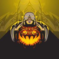 Halloween of God vector