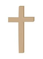 cruz catolica de madera