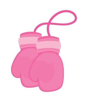 Pink Boxing Gloves Vector Art, Icons, and Graphics for Free Download