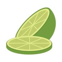 slice lemon icon vector