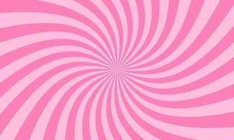 Pink rays background in retro style. Vector. vector
