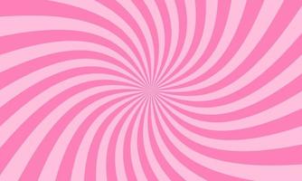 Pink rays background in retro style. Vector. vector