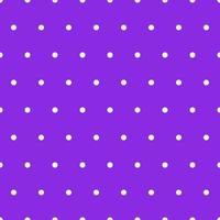 Seamless pattern. Violet background with white dots . Vector illustration.
