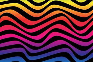 Abstract striped background. Optical art. Vector illustration.