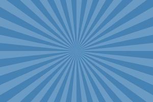 Blue color burst background. Rays background in retro style. Vector. vector