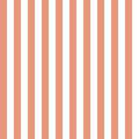 Coral white stripes seamless pattern. Vector illustration.