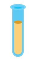 laboratory pipette icon vector