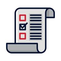 elections ballot select vector