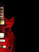 electric guitar view photo