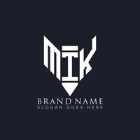 WebMTK letter logo design on black background. MTK creative monogram pencil book initials letter logo concept. MTK Unique modern flat abstract vector logo design.