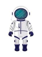 space astronaut in suit vector