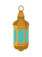 decorative lantern ornament vector