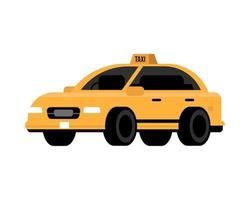 taxi car transport vector