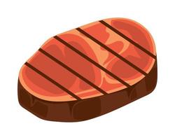 pork icon isolated vector