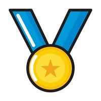 medal award icon vector