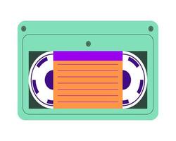 video cassette 90s vector