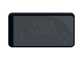 smartphone video games vector