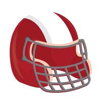 american football helmet sport vector