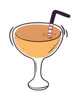 cocktail drink icon vector