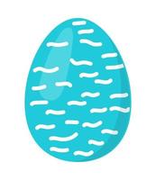 decoración de huevos de pascua vector