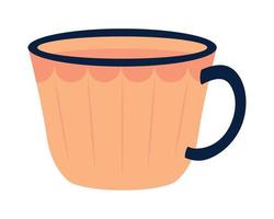 icono de vector de taza