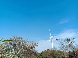 Nature blue sky countryside rural view clear weather abstract background image photo