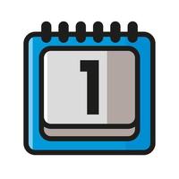 calendar reminder icon vector