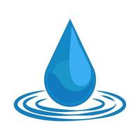 drop water liquid vector