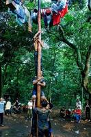 Pamulang, August 17, 2022. Various competitions to commemorate Indonesia's independence day were carried out in a simple but still lively manner. photo