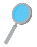 magnifying glass tool vector