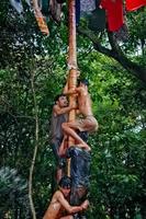 Pamulang, August 17, 2022. Various competitions to commemorate Indonesia's independence day were carried out in a simple but still lively manner. photo