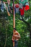 Pamulang, August 17, 2022. Various competitions to commemorate Indonesia's independence day were carried out in a simple but still lively manner. photo
