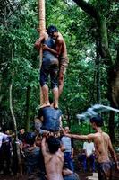 Pamulang, August 17, 2022. Various competitions to commemorate Indonesia's independence day were carried out in a simple but still lively manner. photo