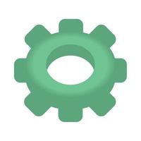 gear cogwheel icon vector