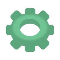 gear cogwheel icon vector