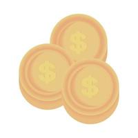 coins dollar money vector