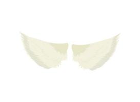 angel wings vector style